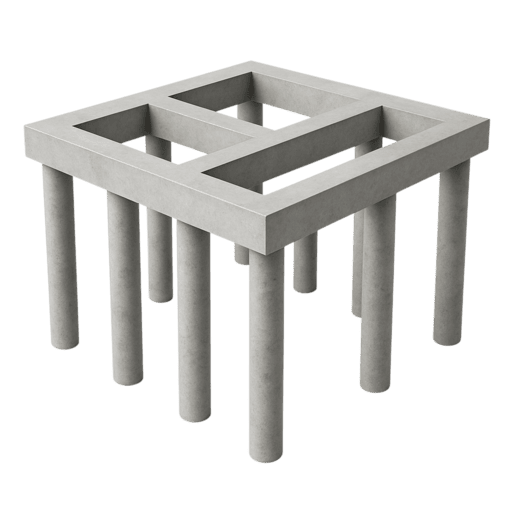 Свайно-ростверковый фундамент в СПб